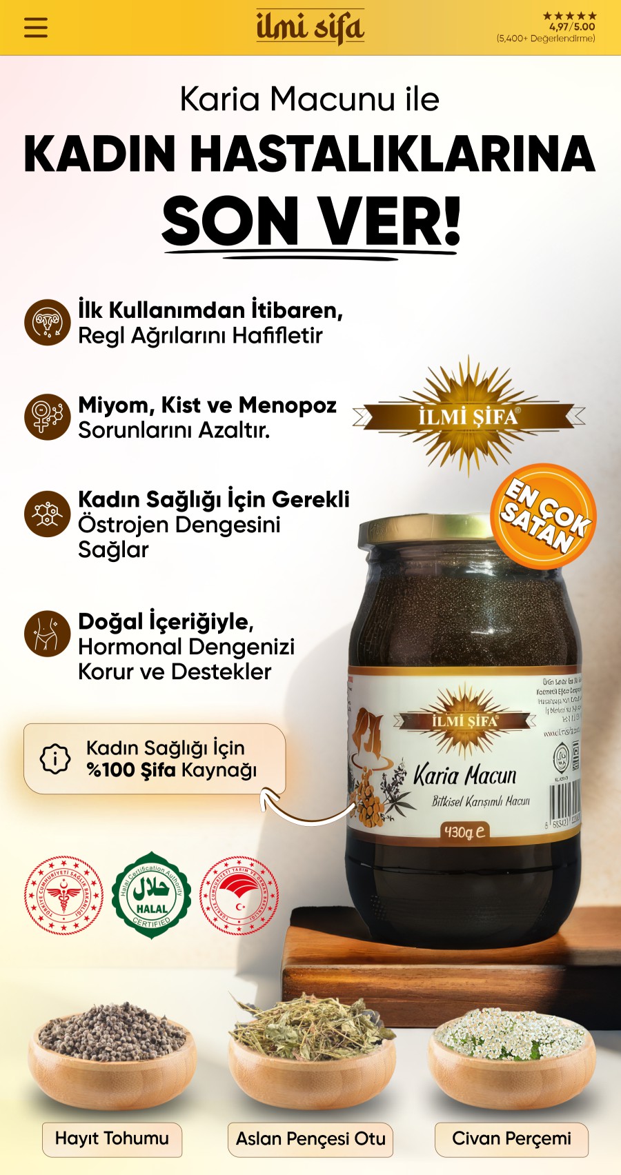 İlmi Şifa Karia Macunu Satış Sitesi